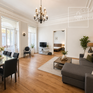 Elegáns, 121 m²-es lakás eladó Budapest egyik legrangosabb belvárosi utcájában