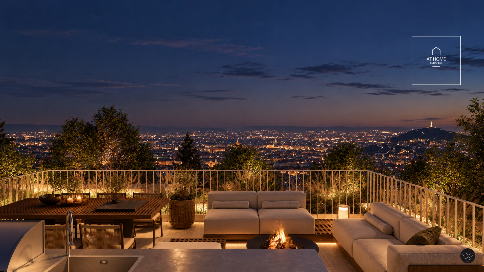 Exclusive Penthouse with City Views, a Private Roof Terrace and Distinctive Design in Mártonhegy