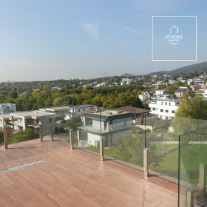 Newly-built penthouse with panoramic view in Budapest 11th district, Madárhegy