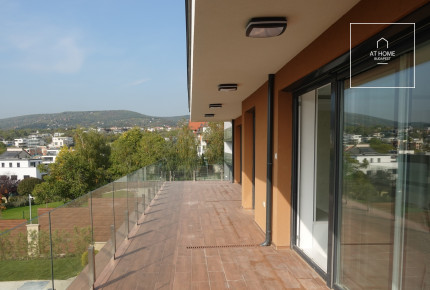 Newly-built apartment with panoramic view for sale in Budapest, 11th district, Madárhegy