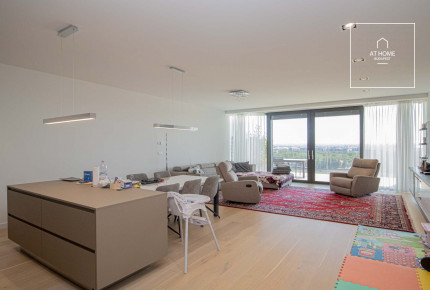 Panorámás lakás kiadó új építésű luxus lakóparkban Budapest II. kerület, Felhévíz