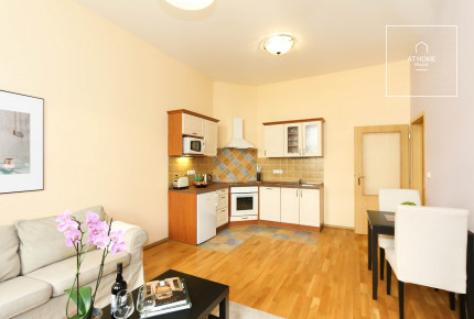 Fully furnished 1-bedroom apartment, Moravská, Vinohrady